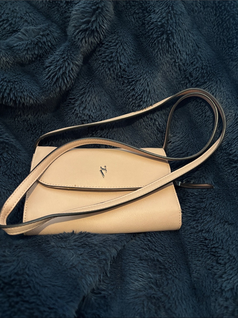Victoria's Secret Beige Crossbody Wallet Bag